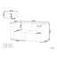 Chanita 2 Seater Corduroy Sofa