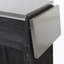 Îlot de cuisine extérieur pliable avec roulettes verrouillables, armoire de rangement et porte-serviettes pour une cuisson efficace sur la terrasse-1397328614