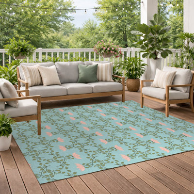 Tapis d'extérieur décoratif Anjelica