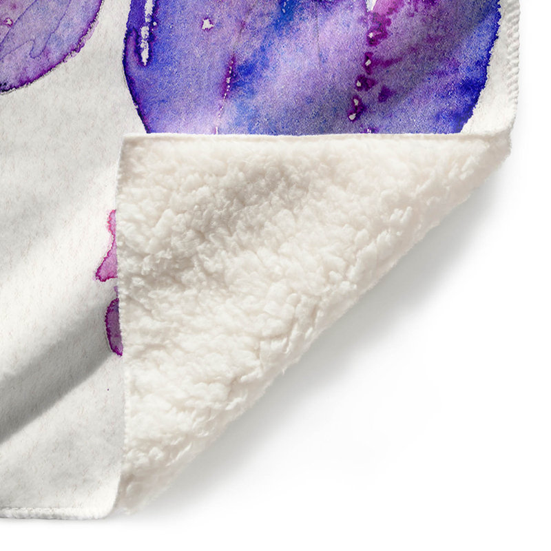  Couverture douce en sherpa, 51 po x 60 po