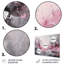 Évolution des formes en marbre rose V - décoration murale géométrique moderne en métal-1158187987