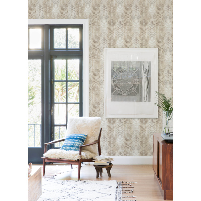 Pavord Floral Wallpaper Double Roll, Neutral