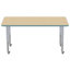 Table rectangulaire d'activité rectangulaire avec pieds réglables-99105923-99105924-124582260