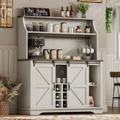 Abrianna 47.2 " L Bar Cabinet