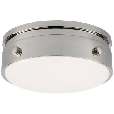 Thomas O'Brien Hicks 5.5" Solitaire Flush Mount