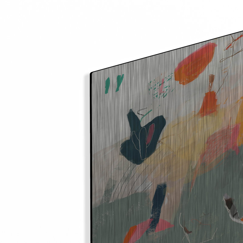 Mur en métal «Early Spring» par Design Fabrikken, H 12 po x l 12 po
