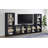 Denison 79-Inch 4-Door TV Stand Media Console Black