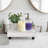 Farmhouse Wood Stand for Kitchen Counter, Decorative Tray for Bathroom Soap Holder and Home Decor-1665968012