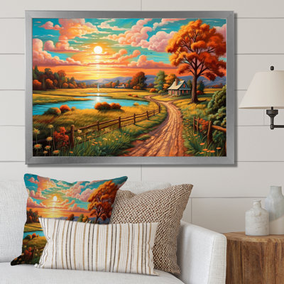 «Valley Getaway II», reproduction sur toile