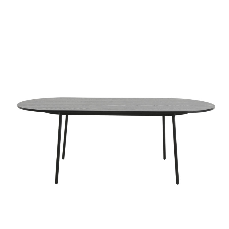 Table de salle à manger de 83 po Howland Tule, Noir