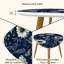 Ensemble de 2 tables basses gigognes Triangle