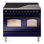 Cuisinière à induction ILVE Nostalgie II Series 40 po avec 6 éléments à induction (porte en verre)
