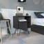 Table de chevet Skyoner, tiroir simple, pieds en épingle à cheveux-866619896