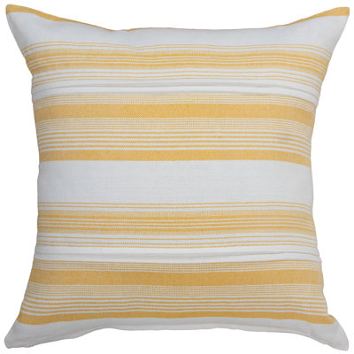 Cotton/Polyester Blend Down Filled Throw Pillow