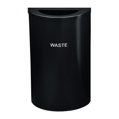 Steel Open Kitchen Trash Can