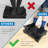 Dual Pedal Ergonomic Footrest