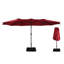Parasol de marché 15 pi avec base-70060558