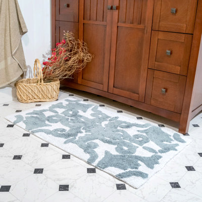Elar Turkish Cotton Non-Slip Bath Rug