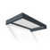 Palram - Canopia Sophia 3' 1" D Acrylic Clear/Gray Stationary Slope Door and Window Awning