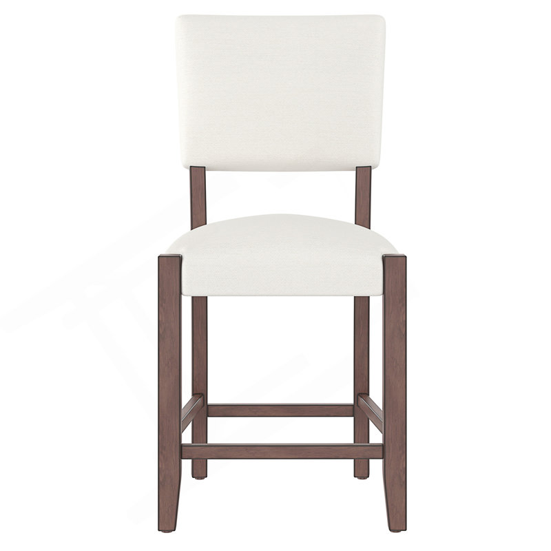 Ensemble de 2 tabourets de bar Mid-Century Modern