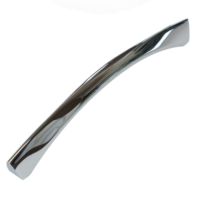 GlideRite Hardware 6-5/16 in. Center to Center Arch Pull, Polished Chrome