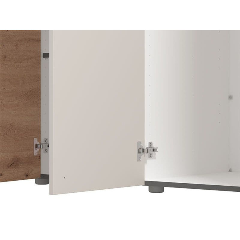Rion 5 Door Manufactured Wood Wardrobe