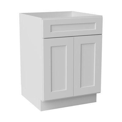 Sinber Ready to Assemble Solid Wood Shaker Base Kitchen Cabinet