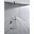 Ceiling Mounted Shower System Combo Set With Handheld And 16"Shower Head