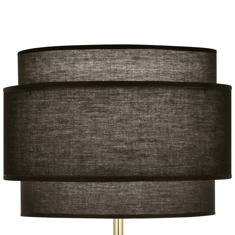 Decker Table Lamp, Modern Brass