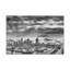 Toile à Miami en noir et blanc avec paysage urbain époustouflant-1777704883