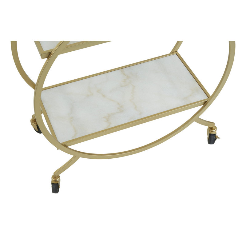 Schaefer Metal Bar Cart