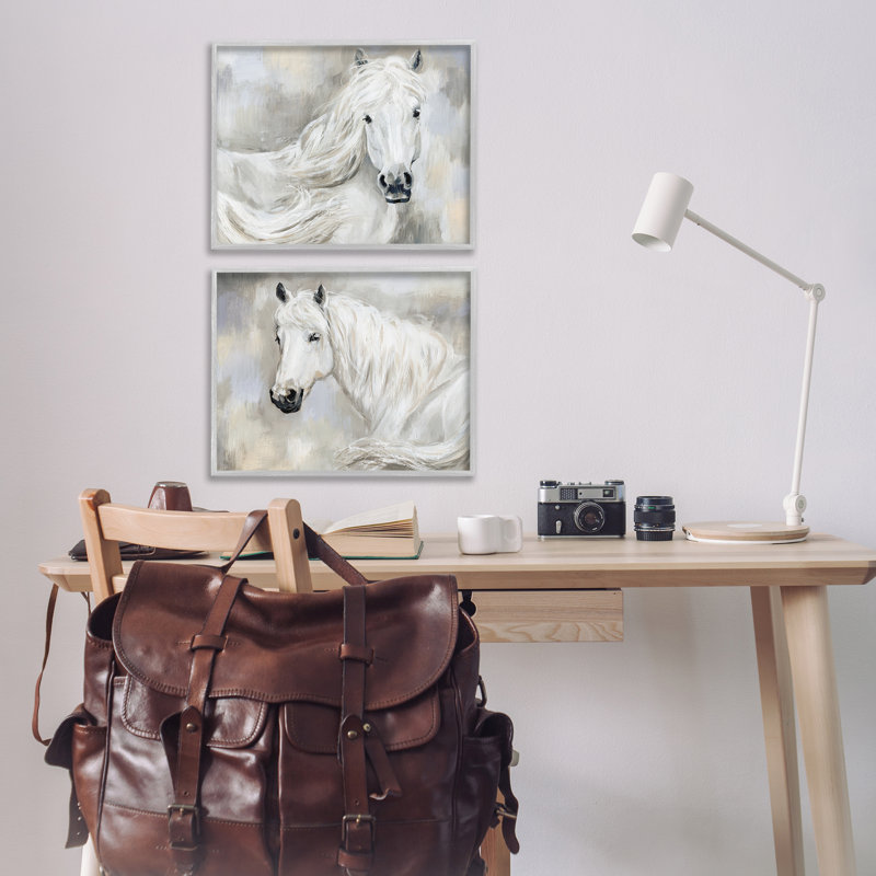 «Stupell Industries», ensemble de 2 giclées par Victoria Barnes, H 16 po x l 20 po, Estampe numérique Farmhouse
