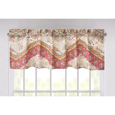 Blaire Floral Tailored Window Valance
