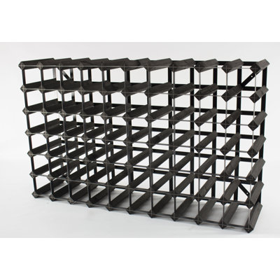 Liddle 70 - Bottle Solid Wood Wine Bottle Rack
