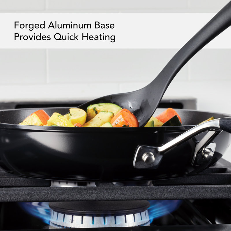 KitchenAid Hard Anodized Nonstick Frying Pan Set, 8.25 Inch and 10 Inch