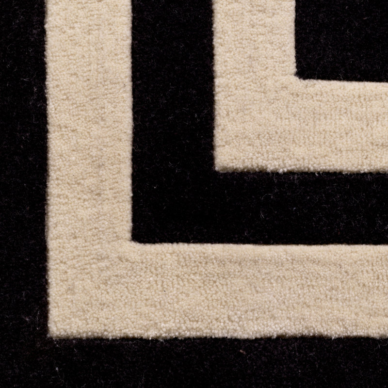 Celeste Wool Geometric Area Rug, Rectangle 6'7" x 9'10"