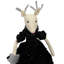 Sitting Reindeer With Dangling Legs Christmas Figure - 18"