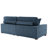 Milbrey 2-Piece Corduroy Modular Sectional with Pillow Back-194700074