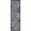 Tapis floral bleu foncé Gilda-1554445402