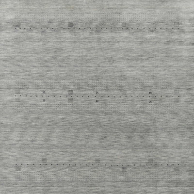 Tapis contemporain gris