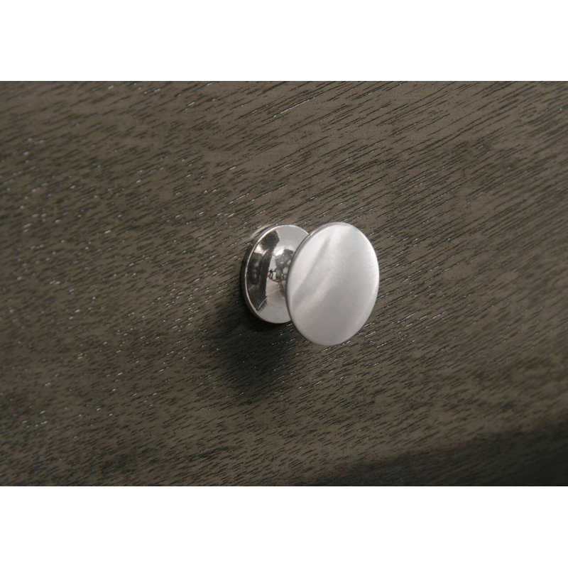 Ensemble de chambre avec lit plateforme de rangement Rodnell 4-2_Kathlyn, Très grand, gris