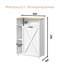 Poubelle basculante de 15 gallons avec système anti-basculement