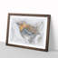 Charming Robin Bird - Picture Frame Graphic Art Print-56735185-56735186