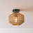 Baylie Paper Flush Mount
