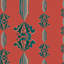 Charlie | Floral Stripe Wallpaper Double Roll-567689284