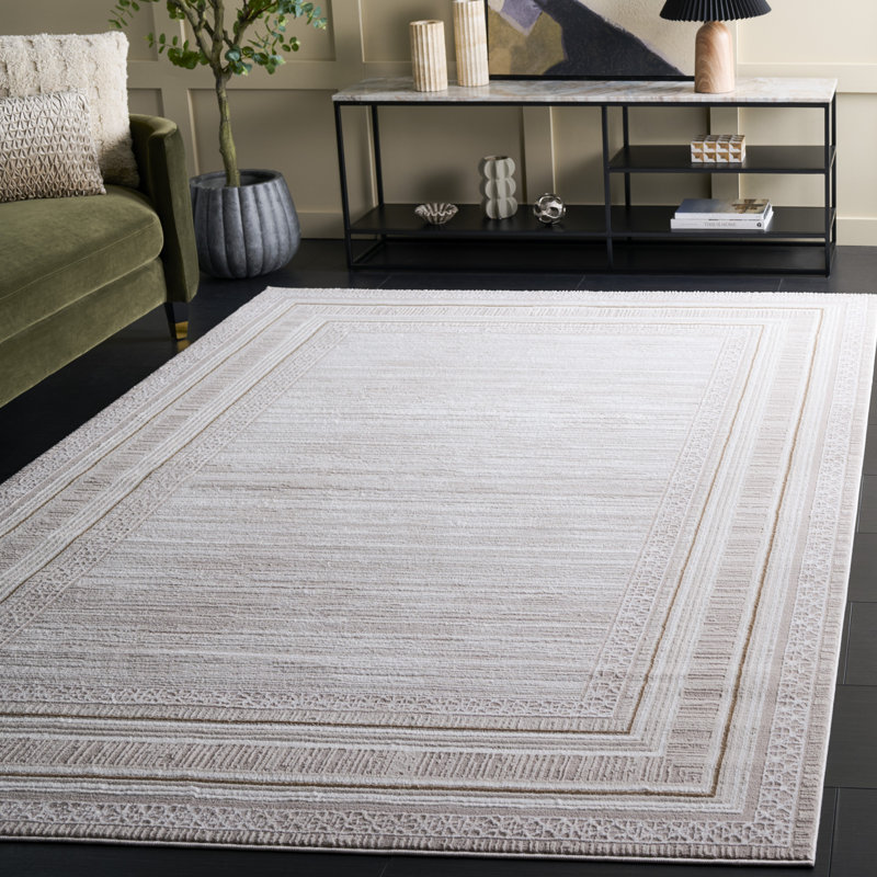 Yusef Parker Performance Striped Rug, Rectangle 6' x 9'