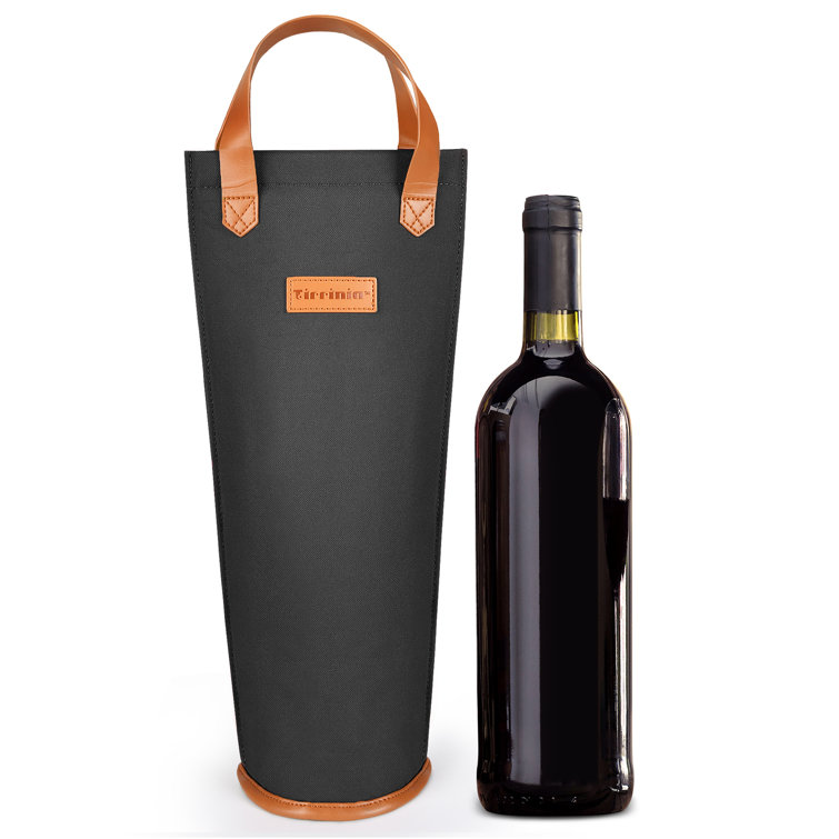 Anything & Everything Faux Vegan Leather Wine Bottle Holder, Wine Bag, –  ANYTHING N EVERYTHING RETAIL IN