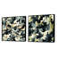 Corbijn - Ensemble de 2 collages carrés abstraits-101846349-101846348
