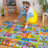 Looney Tunes ABC Jobs Object Educational Fun Learning Game Non Slip Kids Rug Classroom Playroom Mat-70614698