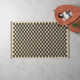 Azle Handmade Flatweave Wool Area Rug in Charcoal/Beige